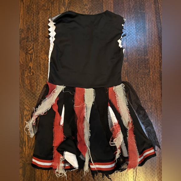 Women Spirit Halloween Zombie cheerleader costume size medium - Picture 3 of 6